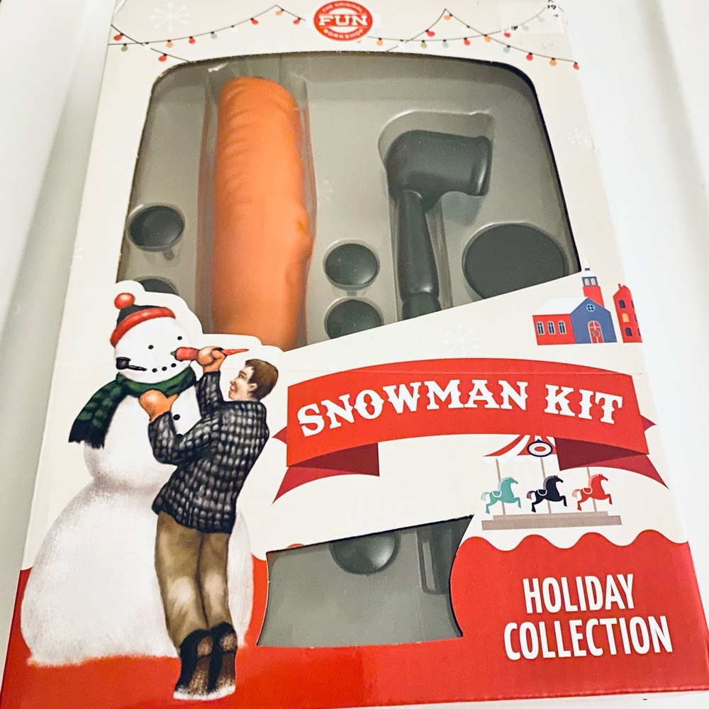 The Original Fun Workshop Snowman Kit Holiday Collection